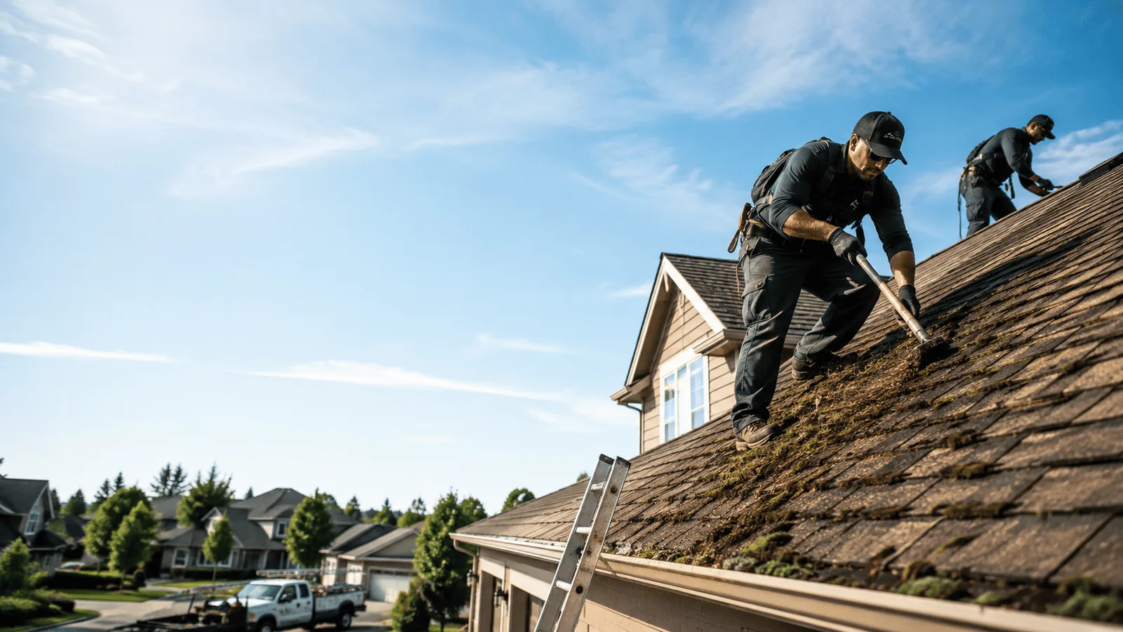 Roof Moss Removal in Sparks, NE near me